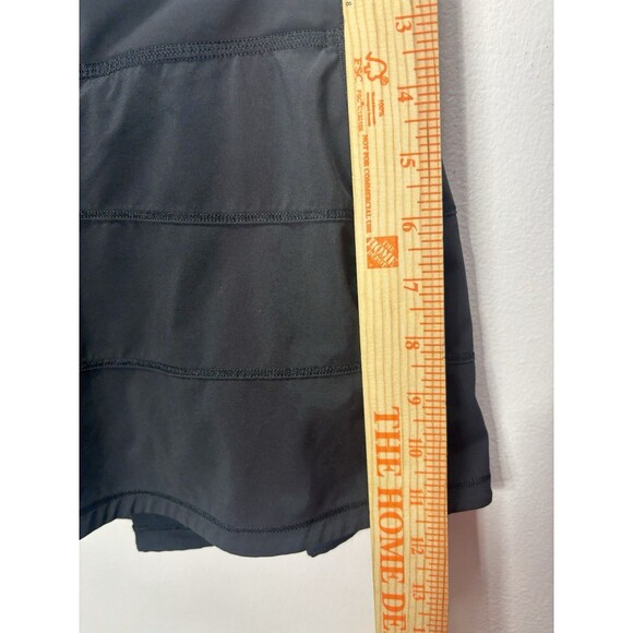 Lululemon Womens Pace Rival Skirt way Stretch 15" Black Sz 6 - Picture 8 of 14